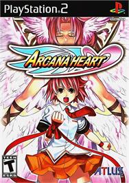 Box cover for Arcana Heart on the Sony Playstation 2.