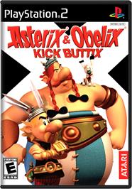 Box cover for Asterix and Obelix: Kick Buttix on the Sony Playstation 2.