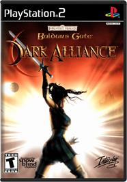 Box cover for Baldur's Gate: Dark Alliance on the Sony Playstation 2.