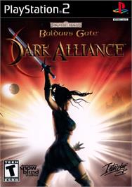 Box cover for Baldur's Gate - Dark Alliance on the Sony Playstation 2.