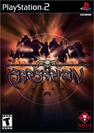 Box cover for Barbarian on the Sony Playstation 2.