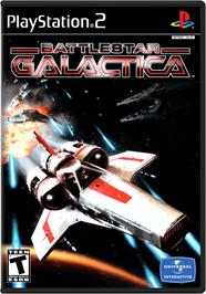 Box cover for Battlestar Galactica on the Sony Playstation 2.