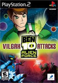 Box cover for Ben 10 - Alien Force - Vilgax Attacks on the Sony Playstation 2.