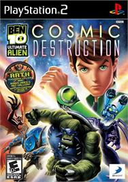 Box cover for Ben 10 Ultimate Alien - Cosmic Destruction on the Sony Playstation 2.