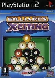 Box cover for Billiards Xciting on the Sony Playstation 2.