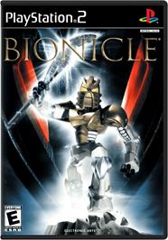 Box cover for Bionicle on the Sony Playstation 2.