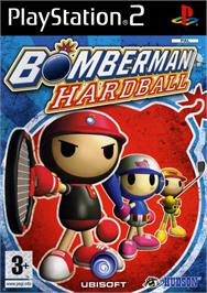 Box cover for Bomberman Hardball on the Sony Playstation 2.