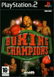 Box cover for Boxing Champions on the Sony Playstation 2.