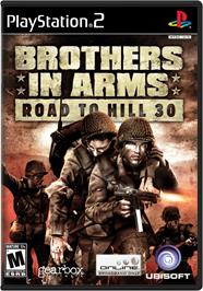 Box cover for Brothers in Arms: Road to Hill 30 on the Sony Playstation 2.