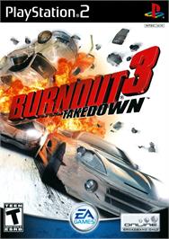 Box cover for Burnout 3 - Takedown on the Sony Playstation 2.