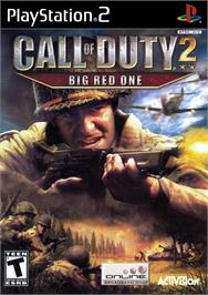 Box cover for Call Of Duty 2 - Big Red One on the Sony Playstation 2.