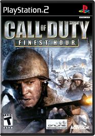Box cover for Call of Duty: Finest Hour on the Sony Playstation 2.