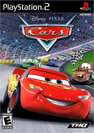 Box cover for Cars on the Sony Playstation 2.