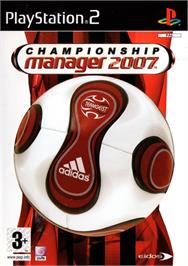 Box cover for Championship Manager 2007 on the Sony Playstation 2.