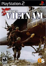 Box cover for Conflict - Vietnam on the Sony Playstation 2.