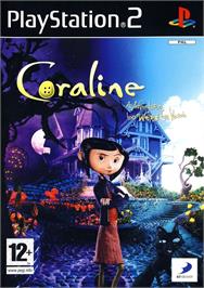 Box cover for Coraline on the Sony Playstation 2.