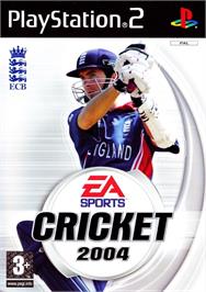 Box cover for Cricket 2004 on the Sony Playstation 2.