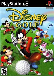 Box cover for Disney Golf on the Sony Playstation 2.