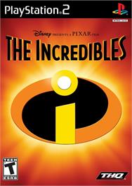 Box cover for Disney Pixar The Incredibles on the Sony Playstation 2.