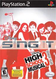 Box cover for Disney Sing It! High School Musical 3 - Senior Year on the Sony Playstation 2.