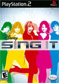 Box cover for Disney Sing It on the Sony Playstation 2.