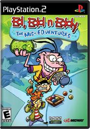 Box cover for Ed, Edd n Eddy: The Mis-Edventures on the Sony Playstation 2.