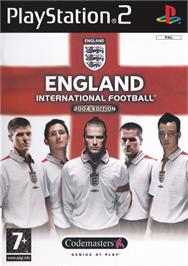 Box cover for England International Football - 2004 Edition on the Sony Playstation 2.
