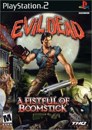 Box cover for Evil Dead - A Fistful Of Boomstick on the Sony Playstation 2.