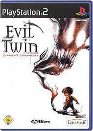 Box cover for Evil Twin: Cyprien's Chronicles on the Sony Playstation 2.