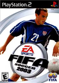 Box cover for Fifa Football 2003 on the Sony Playstation 2.