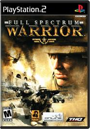 Box cover for Full Spectrum Warrior on the Sony Playstation 2.