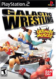 Box cover for Galactic Wrestling Featuring Ultimate Muscle on the Sony Playstation 2.