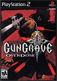 Box cover for Gungrave - Overdose on the Sony Playstation 2.