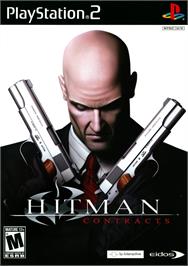 Box cover for Hitman Contracts on the Sony Playstation 2.