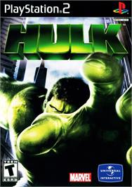 Box cover for Hulk on the Sony Playstation 2.