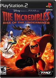 Box cover for Incredibles: Rise of the Underminer on the Sony Playstation 2.