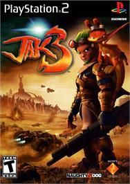 Box cover for Jak 3 on the Sony Playstation 2.