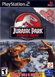 Box cover for Jurassic Park - Operation Genesis on the Sony Playstation 2.