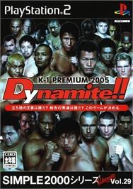 Box cover for K-1 Premium 2005 Dynamite!! on the Sony Playstation 2.