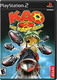 Box cover for Kao the Kangaroo Round 2 on the Sony Playstation 2.