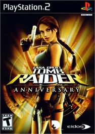 Box cover for Lara Croft Tomb Raider - Anniversary on the Sony Playstation 2.