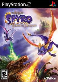 Box cover for Legend of Spyro - Dawn of the Dragon ,The on the Sony Playstation 2.