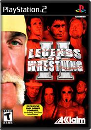 Box cover for Legends of Wrestling 2 on the Sony Playstation 2.