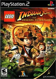 Box cover for Lego Indiana Jones - The Original Adventures on the Sony Playstation 2.