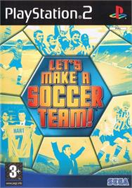 Box cover for Let's Make A Soccer Team ! on the Sony Playstation 2.