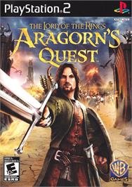 Box cover for Lord of the Rings - Aragorn's Quest on the Sony Playstation 2.