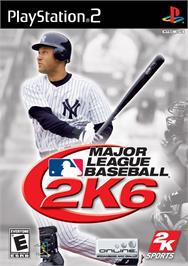 Box cover for Major League Baseball 2k6 on the Sony Playstation 2.