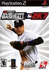 Box cover for Major League Baseball 2k7 on the Sony Playstation 2.