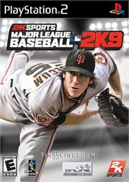 Box cover for Major League Baseball 2k9 on the Sony Playstation 2.