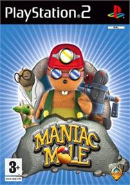 Box cover for Maniac Mole on the Sony Playstation 2.